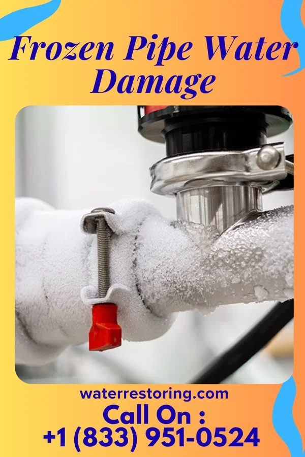 Frozen Pipe Water Damage in Hillman, MI